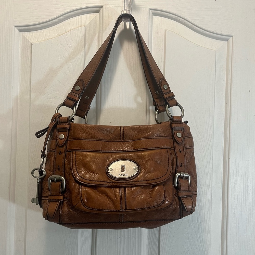 Fossil Maddox satchel